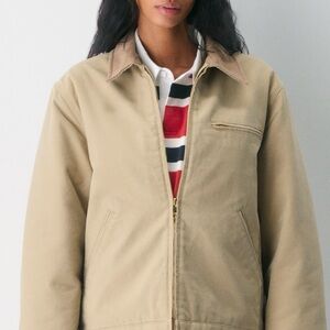 Aritzia Tan Utility Jacket